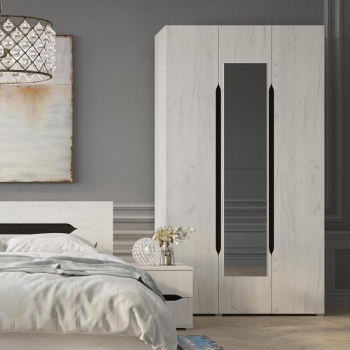 Шкаф 3-х створчатый Вега с зеркалом (МФ Горизонт) фото 3