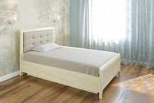 Кровать с мягким изголовьем и подъемником КР-1032 (1,4х2,0) Карина (Лером)
