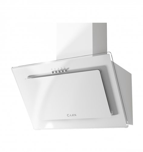 LEX MIKA G 600 WHITE вытяжка | Интернет магазин мебели Шкафон фото 2 LEX MIKA G 600 WHITE вытяжка | Интернет магазин мебели Шкафон фото 2
